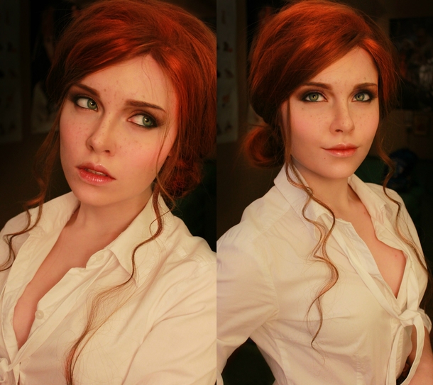 Witcher Triss cosplay