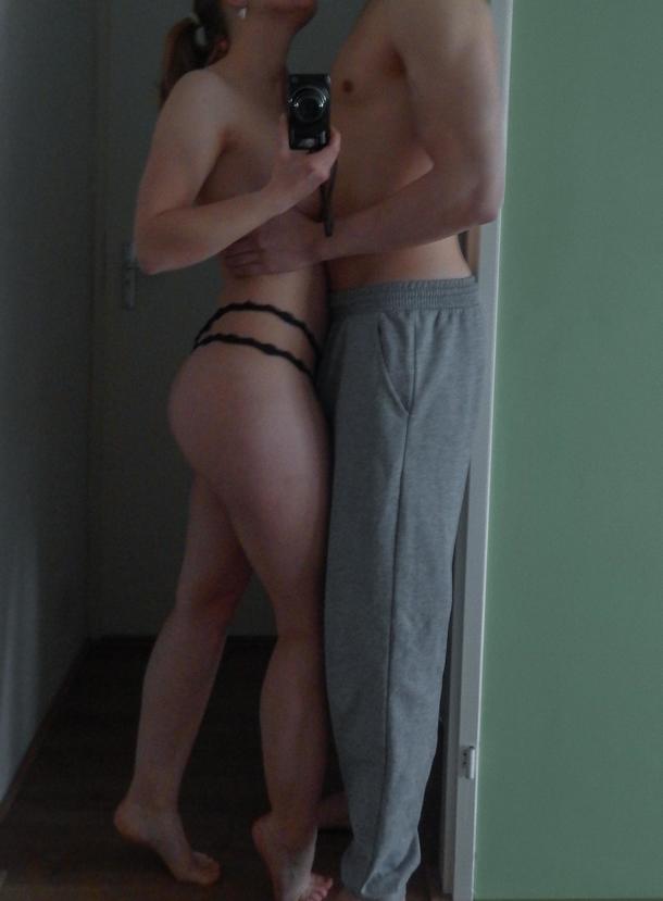 My boyfriend and I are trying some stuff Would you want to see more of us