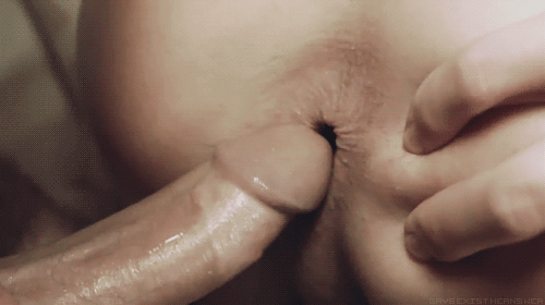[GIF] Right up that tight puckered hole....