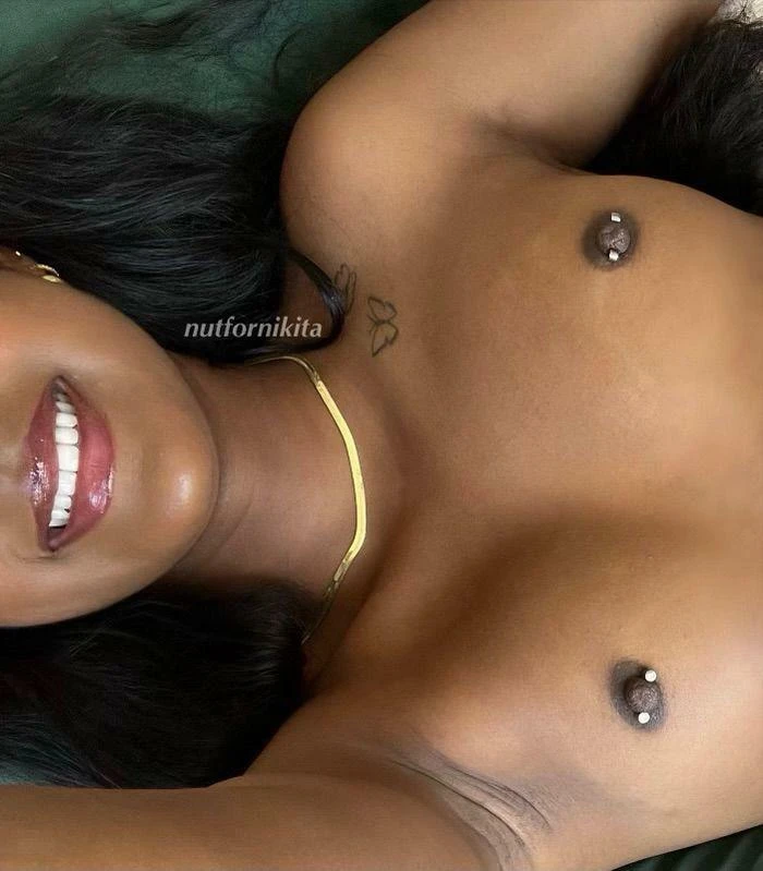 How many of you like lil tits with pierced nips?
