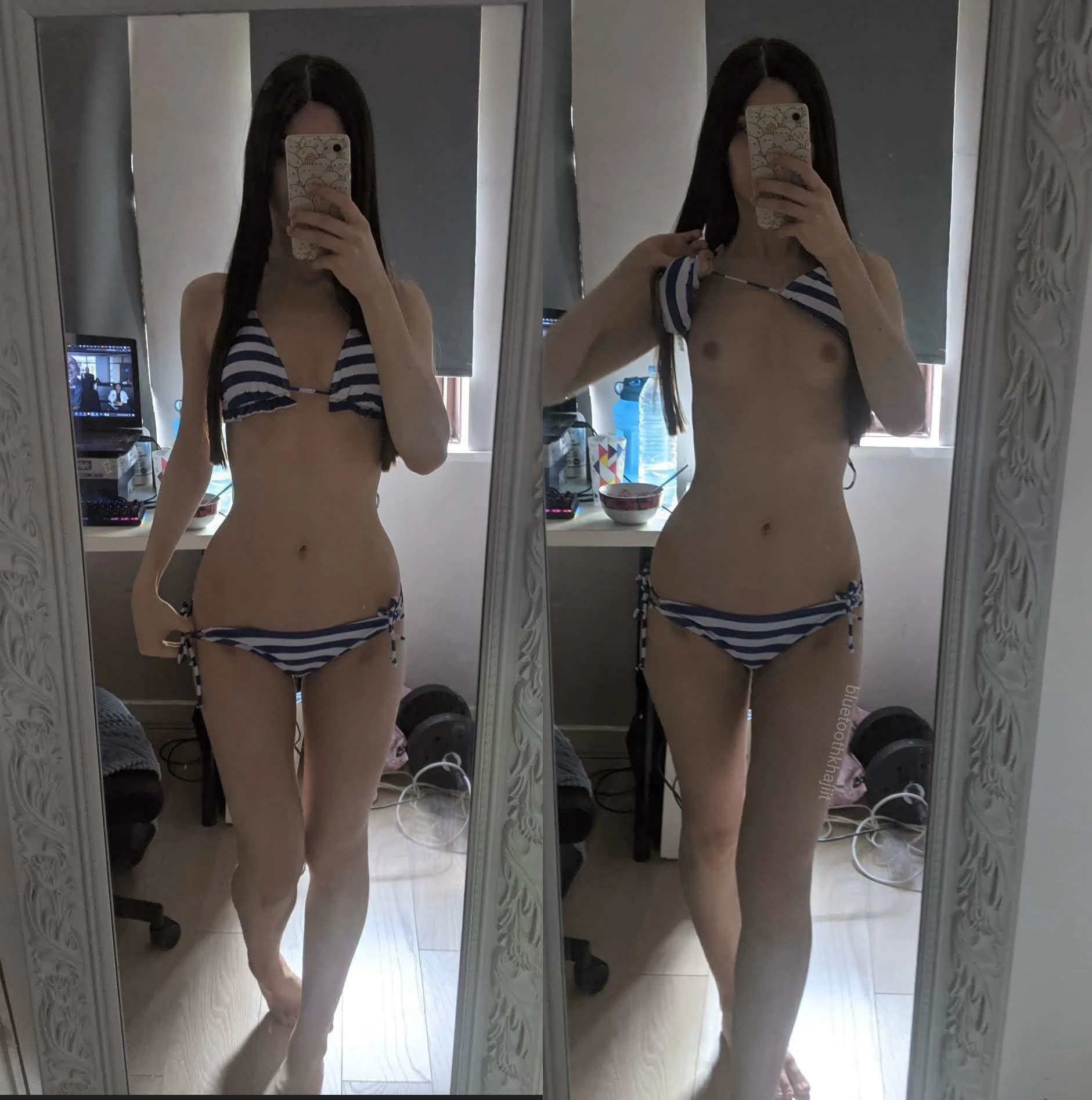 Is my bikini better on or off?